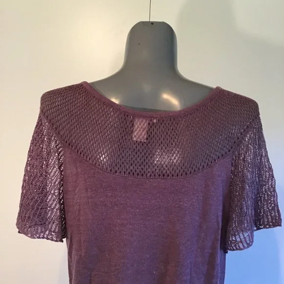 White + Warren Linen Short Sleeve Top Size S - Picture 6 of 15